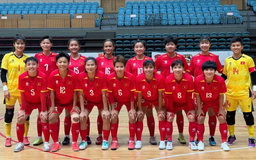 ĐT futsal nữ Việt Nam đánh bại ĐT futsal nữ Trung Quốc