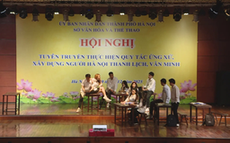 Lan tỏa quy tắc ứng xử, xây dựng người Hà Nội thanh lịch