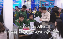 Cuối năm ở trung tâm giao dịch việc làm | Nhịp sống Hà Nội | 31/12/2025