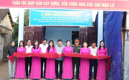 Huế khánh thành căn nhà đầu tiên trong 'Chiến dịch Quang Trung'