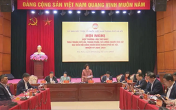 Hà Nội thống nhất số lượng ứng cử ĐBQH, HĐND các cấp