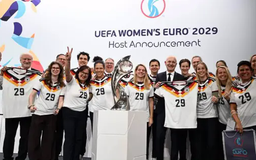 Đức được chọn đăng cai VCK Euro nữ 2029