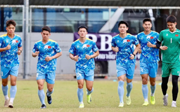 U22 Việt Nam tập hồi phục sau chiến thắng trước Lào