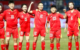 Bóng đá nữ Việt Nam khởi đầu SEA Games bằng thắng lợi huỷ diệt