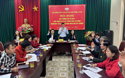 Phường Tây Mỗ giới thiệu 47 người ứng cử đại biểu HĐND