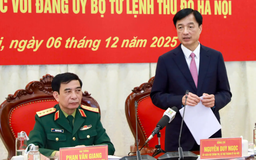 Xây dựng lực lượng vũ trang Thủ đô vững mạnh toàn diện