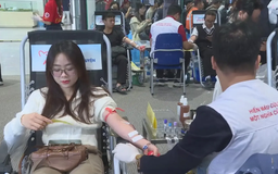 Ngày hội hiến máu 'Trái tim tình nguyện' 2025