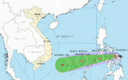 Xuất hiện áp thấp nhiệt đới gần biển Đông