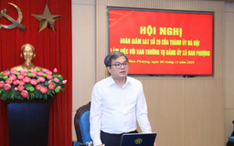 'Mở khóa' điểm nghẽn để Đan Phượng tăng tốc cùng Thủ đô