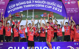Thiên Khôi FC vô địch cúp bóng đá 7 người Quốc gia