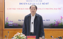 Tập trung hoàn thành giải ngân 100% kế hoạch vốn