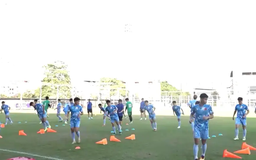 U22 Việt Nam đẩy cao khối lượng tập luyện