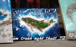 Làm tranh nghệ thuật 3D | Nhịp sống Hà Nội | 08/12/2025