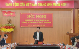 Rà soát để đào tạo nâng cao trình độ cán bộ