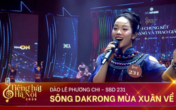 Sông DakRong mùa xuân về