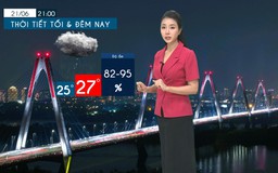 Dự báo thời tiết tối | 21/06/2025