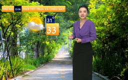 Dự báo thời tiết trưa | 23/06/2025