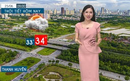 Dự báo thời tiết tối | 25/06/2025