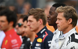 Nhiều tay đua nổi tiếng đóng phim 'F1' cùng Brad Pitt