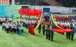 Gần 1.000 chiến sĩ tham dự Hội thao Công an Thủ đô