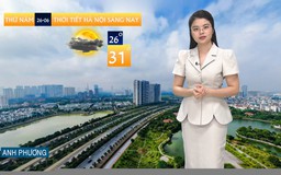 Dự báo thời tiết trưa | 26/06/2025