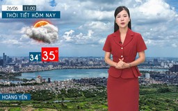 Dự báo thời tiết tối | 26/06/2025