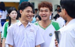 Thí sinh hoàn thành bài thi môn tự chọn