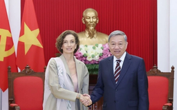 Tổng Bí thư Tô Lâm tiếp Tổng Giám đốc UNESCO