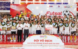 Thái Sơn Nam vô địch futsal HDBank VĐQG 2025