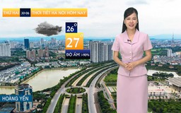 Dự báo thời tiết sáng | 30/06/2025