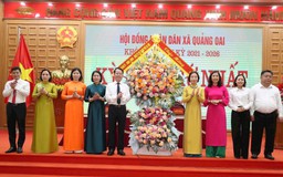 Xã Quảng Oai nâng cao chất lượng phục vụ người dân