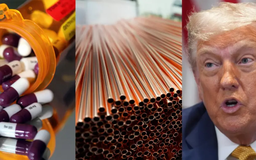 Ông Trump dọa áp thuế cao với đồng và dược phẩm