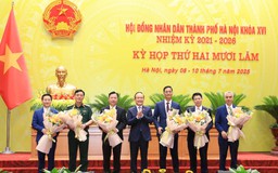 Bầu bổ sung bốn Ủy viên UBND TP. Hà Nội nhiệm kỳ 2021-2026