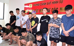 CATP Hải Phòng tạm giữ nhóm đối tượng gây rối trật tự