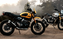 Triumph Scrambler 400 XC lộ diện với nhiều nâng cấp