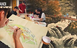 Tinh hoa nghệ thuật tranh thủy mặc mang phong cách Việt | HANOI Review | 13/07/2025