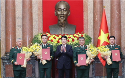 Thăng quân hàm Đại tướng, Thượng tướng cho sỹ quan Quân đội, Công an