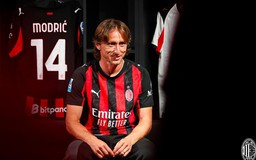 Luka Modric khoác áo số 14 tại AC Milan