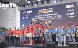 Hấp dẫn giải đua ô tô Gymkhana vô địch miền Bắc 2025 | Bản tin Tàu và Xe | 15/07/2025