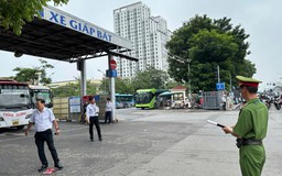 Đảm bảo trật tự đô thị quanh bến xe Giáp Bát