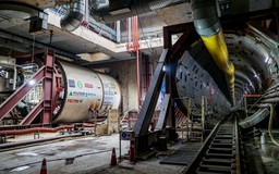 Máy đào hầm TBM số 1 đã tiến gần tới ga S11