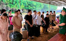 Phát hiện 6 đối tượng nguy hiểm khi tiếp nhận từ Campuchia