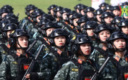 Hơn 15.000 chiến sĩ tổng hợp luyện diễu binh, diễu hành A80