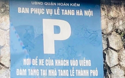 Xử phạt người phụ nữ trông giữ phương tiện trái phép