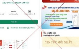 Cảnh báo lừa đảo từ sàn chứng khoán giả mạo SKSVIP