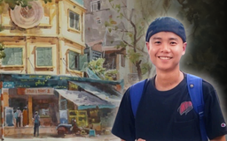 Hà Nội trong tranh màu nước của họa sĩ Doãn Đức Tiến