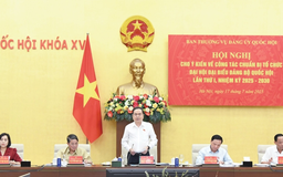 Chuẩn bị tổ chức Đại hội Đảng bộ Quốc hội lần thứ I