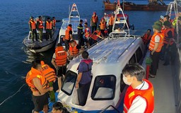 Đã tìm được 40 nạn nhân trong vụ lật tàu