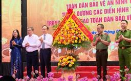 Tuyên dương điển hình phong trào bảo vệ an ninh Tổ quốc
