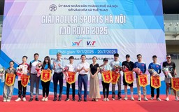 Khởi tranh giải Roller Sports Hà Nội mở rộng 2025